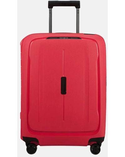 Samsonite Essens Handbagage Koffer 55 Cm Hibiscus Red - Rood
