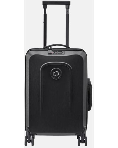 Senz° Foldaway Handbagage Koffer Opvouwbaar 55 Cm Pure Black - Zwart