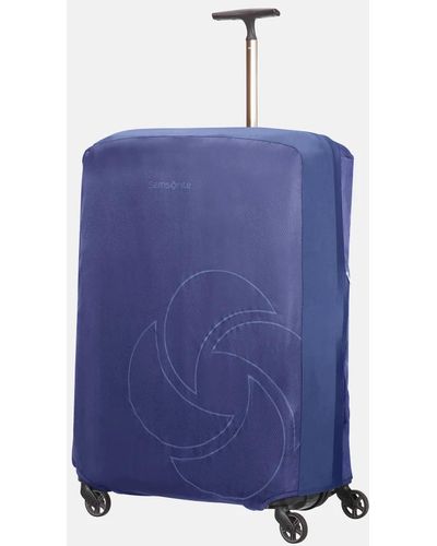 Samsonite Foldable luggage Cover Kofferhoes Xl Midnight Blue - Blauw