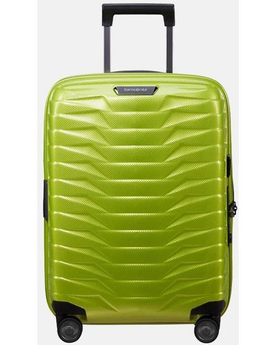 Samsonite Proxis Expendable Handbagage Koffer 55 Cm Lime - Groen