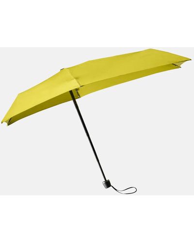 Senz° Micro Opvouwbare Paraplu Super Lemon - Geel