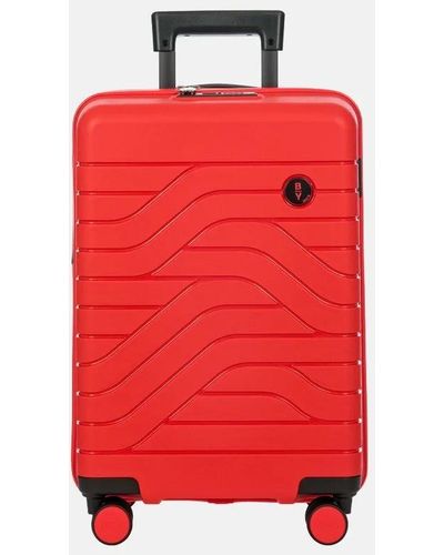 Bric's Ulisse Expandable Handbagage Koffer 55 Cm Red - Rood