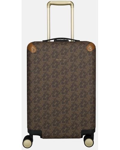 Michael Kors Small Hardcase Travel Trolley brown/luggage - Bruin