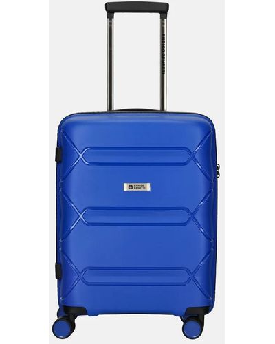 Enrico Benetti Kingston Handbagage Koffer 55 Cm Sky - Blauw
