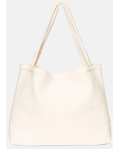 Studio Noos Wool Mom-bag Shopper Off White - Naturel