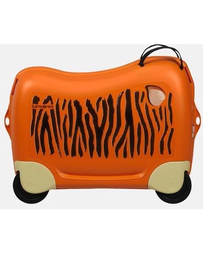 Samsonite Dream2go Ride-on Kinderkoffer Tiger Toby - Oranje