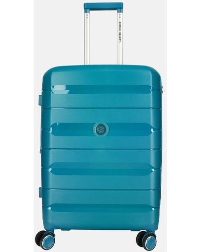 Enrico Benetti Montreal Handbagage Koffer 55 Cm Turquoise - Blauw