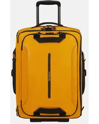 Samsonite Ecodiver Rugzak/reistas Op Wielen 55 Cm Yellow - Oranje