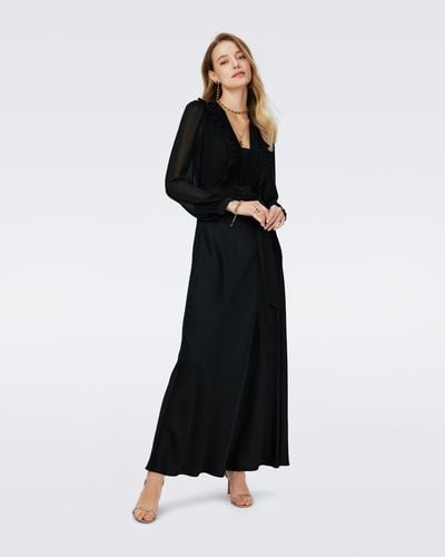 Diane von Furstenberg Lilac Dress By Diane Von Furstenberg - Black