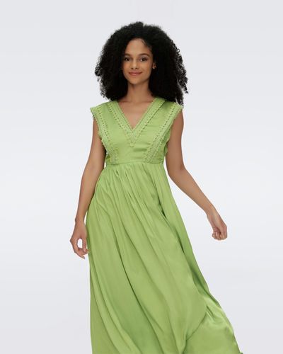 Diane von Furstenberg Margot Dress By Diane Von Furstenberg - Green