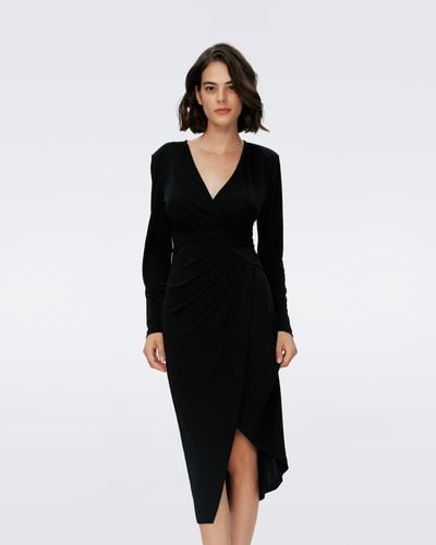 Diane von Furstenberg Nevine Dress By Diane Von Furstenberg - Black
