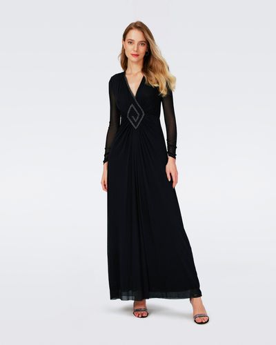 Diane von Furstenberg Aylin Mesh Dress By Diane Von Furstenberg - Black