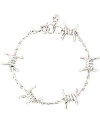 Ambush Barbed Wire Choker - Metallic