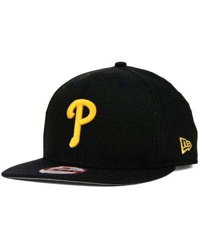 KTZ Philadelphia Phillies Twisted Original Fit 9fifty Snapback Cap - Yellow