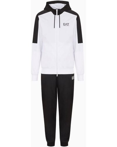 EA7 Technical-fabric Visibility Tracksuit - White