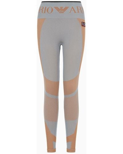 EA7 Dynamic Athlete Leggings In Asv Vigor7 Technical Fabric - Gray