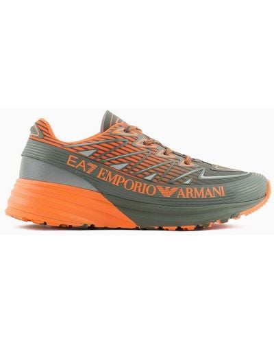 EA7 Sneakers Crusher Distance Trail - Arancione