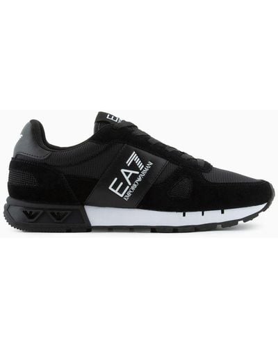 EA7 Sneakers Black & White Legacy