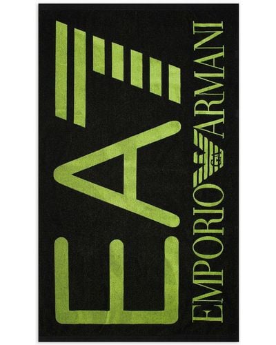EA7 Telo Mare Con Maxi Logo - Verde