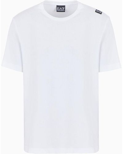 EA7 Regular Fit T-shirts - White