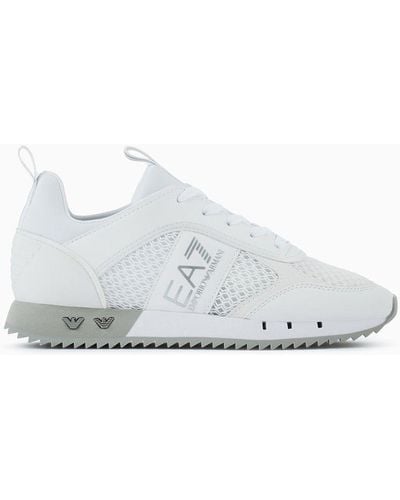 EA7 Sneakers Black & White - Bianco