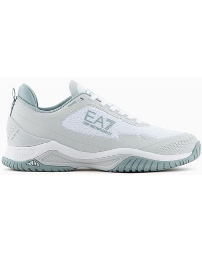 EA7 Tennis Hard Sneaker - Weiß