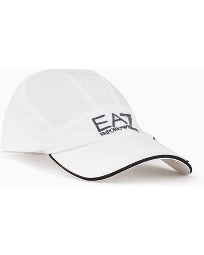 EA7 Tennis Pro Baseball Cap - White