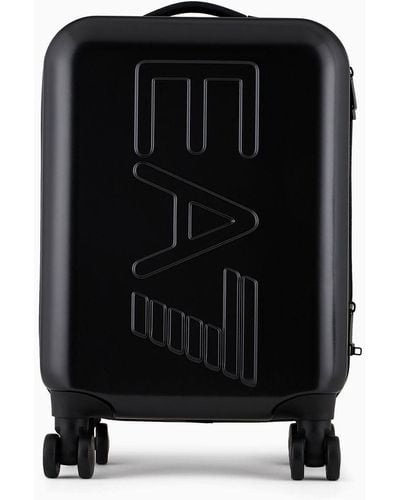 EA7 Abs Cabin Trolley With Oversized Logo - Black