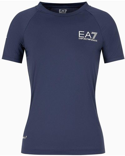 EA7 Sporttops - Blau
