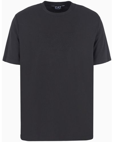 EA7 Slim Fit T-shirts - Black