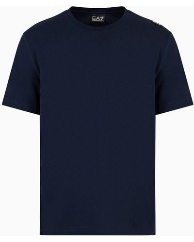 EA7 Regular Fit T-shirts - Blue