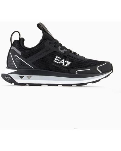 EA7 Black & White Altura Sneaker - Schwarz
