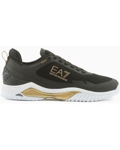 EA7 Tennis Hard Sneaker - Grün
