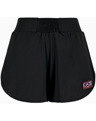 EA7 Dynamic Athlete Shorts In Asv Ventus7 Technical Fabric - Black