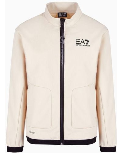EA7 Golf Pro Stretch-nylon Jacket - White