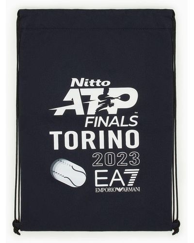 EA7 Nitto Atp Finals Sacca Con Logo - Blu