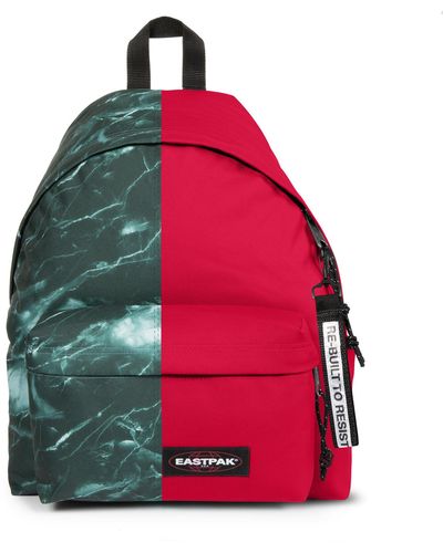 Eastpak Re-Built: Recycled Padded Pak'R, Polyester - Rosso
