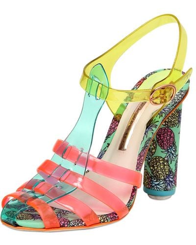 Sophia Webster 100Mm Rosa Pineapple Jelly Sandals - Multicolor