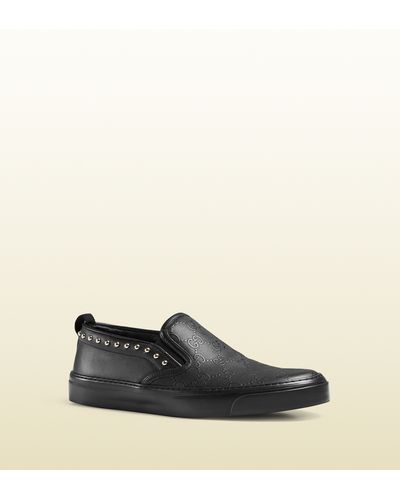 Gucci Board Slip-on Sneaker - Black