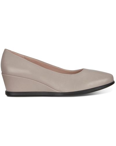 Gray Wedge shoes and pumps for Women | Lyst