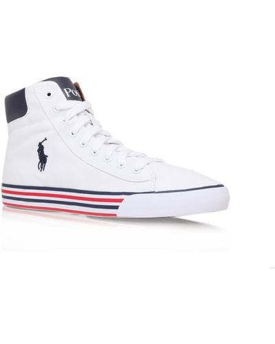 Polo Ralph Lauren Harvey Mid Sneaker - White
