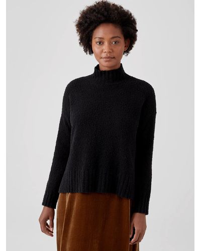 Eileen fisher 2025 black turtleneck