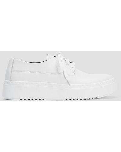 Eileen Fisher Prop Leather Sneaker - White