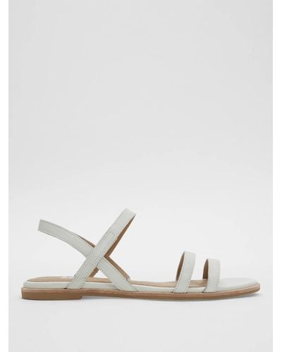 Eileen Fisher Cahill Leather Sandal - Natural