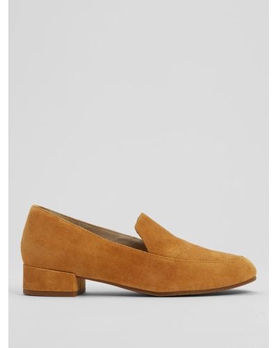 Eileen Fisher Elan Suede Loafer - Brown