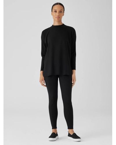 Eileen Fisher Stretch Jersey Knit Skirted Leggings, Created for