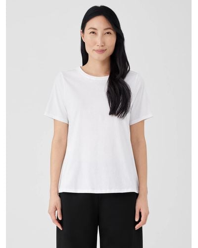 Eileen Fisher Petite T-shirt - White