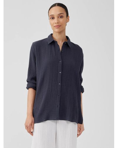 Eileen Fisher Tops for Women | Online Sale up to 74% off | Lyst