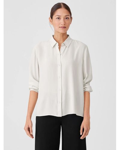 Eileen Fisher Classic Collar Shirts for Women - Up to 60% off | Lyst