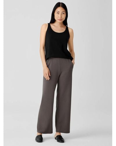 Eileen Fisher Stretch Jersey Knit Straight Pant - Multicolor